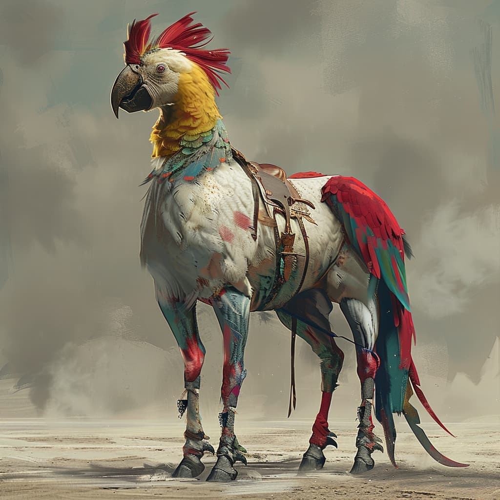 Parrot Horse Fusion